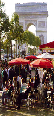 View of Romantic Paris  